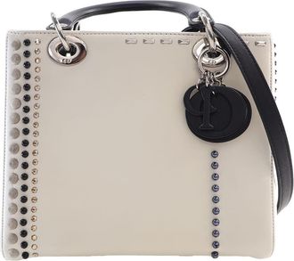 Dior Pre-owned Dior Medium Studded Calfskin Lady Ladies IXCMCVJCBHNHIOBZ