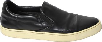 Burberry Pre-owned Womens Sneakers in Black Leather - Size UK 3