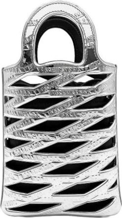 Balenciaga Pre-owned Vintage Basket Shoulder Bag - Dames - Vintage Handtas - Grijs - ONE Size - Leer - Vintage