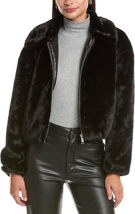CeCe by Cynthia Steffe Zip Front Short Blouson Jacket