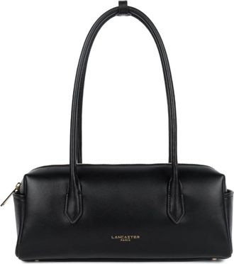 Lancaster Donna Cube Schoudertas - Dames - Schoudertassen - Zwart - ONE Size - Leer - Tassen
