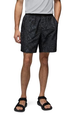 Prana Mojo Shorts in Grey Blue Sea Spray at Nordstrom, Size Xx-Large