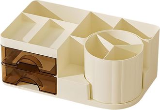 OEM Organisateur Rotatif - 360 Grados - Caja Cosm&eacute;tica Transparente - Para Ba&ntilde;o Y Dormitorio - 1 Unidad