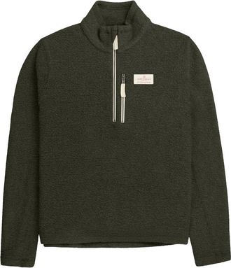 Amundsen & Scott Hut Half Zip Womens in Spruce Green at Nordstrom, Size X-Large Eu