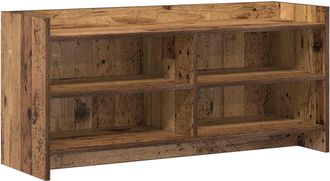 vidaXL Mueble De Tv 100 X 33 X 47 Cm Madera Envejecida Vidaxl