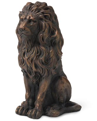 Glitzhome Handmade Guardian Sitting Statue