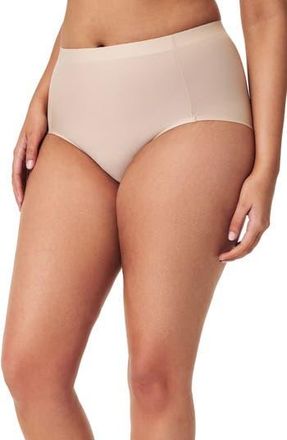 Spanx SPANXshape Sheer Control Briefs in Champagne Beige at Nordstrom Rack, Size Large