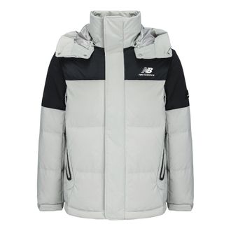 New Balance Winter Classic Down Jacket Asia Sizing White Black AMJ14323-ARF