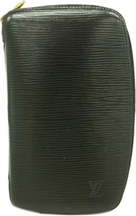 Louis Vuitton Noir Long Wallet (Bi-Fold) (Pre-Owned)