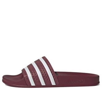 adidas Adilette Slides Quiet Crimson GY1308