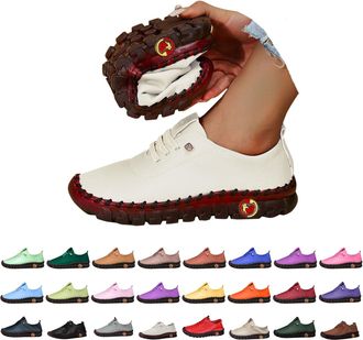 Generic Trainers for Women UK Waterproof Womens Trainers Waterproof Lightweight Wide Fit Walking Shoes Casual Non Slip Soft Running Sneakers Ladies Orthopedic