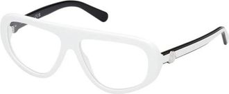 Moncler Optisch Montuur - Heren - Brillen - Wit - 57 MM - Accessoires