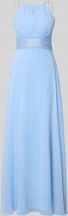 Jake*s Abendkleid mit Raffungen in Sky, Gr&ouml;&szlig;e 32