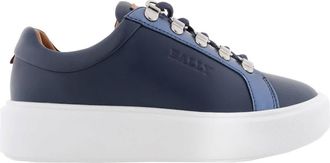 Bally Asaka Leather Low-Top Sneakers