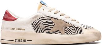 Golden Goose Stardan multicolour leather sneakers - men - Leather - 42 - White