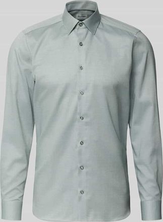 Olymp Level 5 Slim Fit Freizeithemd mit Kentkragen in Gruen, Gr&ouml;&szlig;e 38