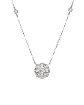 Le Vian Platinum Platinum 0.98 Ct. Tw. Diamond Solitaire Necklace