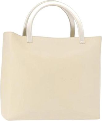 Prada Pre-owned Vintage Handtas - Dames - Vintage Handtas - Wit - ONE Size - Leer - Vintage