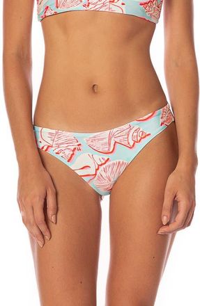 Maaji Australian Reef Sublimity Reversible Bikini Bottoms in Lt/Pastel Blue at Nordstrom, Size X-Small