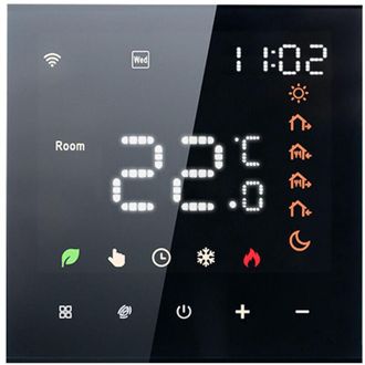OEM Termostato Inteligente Programable Wifi Tuya 5+2, Pantalla Lcd, 5-70&deg;c