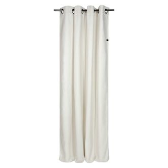 Sch&ouml;ner Wohnen Kollektion Sch&ouml;ner Wohnen Cortina Con Ojales Coast - 1 Unidad 140x250 Cm, Blanco
