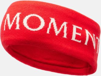 Perfect Moment Logo wool-blend headband