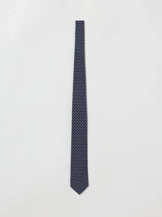Ferragamo Tie Men color Navy