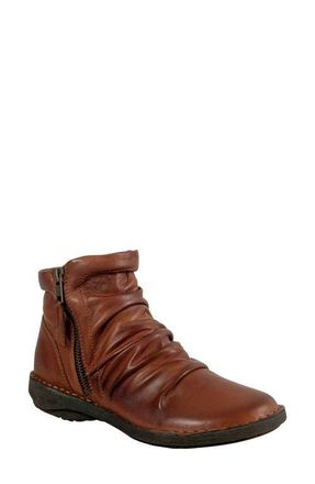 Miz Mooz Pleasant Bootie in Brandy Leather at Nordstrom, Size 10.5-11Us