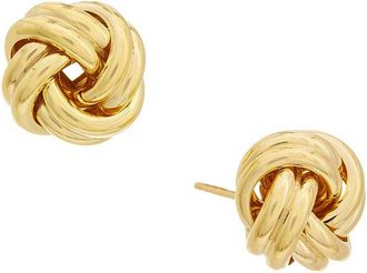 Italian Gold, Inc 10K Polished Love Knot Earrings