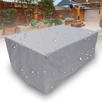 Gabrielle Funda Para Muebles De Jard&iacute;n, Rectangular, De Tela Oxford 210d, Impermeable, Antinieve, Anti-uv, Antipolvo, Para Muebles De Jard&iacute;n, Mesa De Patio, Col