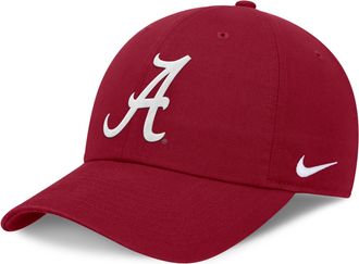 Nike Alabama Classic Club Nike Mens College Adjustable Hat in Red | NC0169WABN-HAP