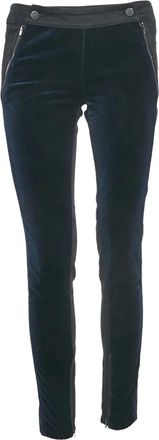 Stella McCartney Jeans effetto velluto - Nero