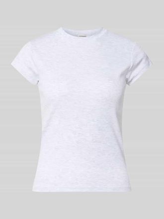 Topshop T-Shirt mit Rundhalsausschnitt Modell EVERYDAY in Hellgrau, Gr&ouml;&szlig;e XS