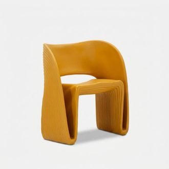 Les Tendances Sill&oacute;n De Jard&iacute;n Y Exterior-interior De Polietileno Sand