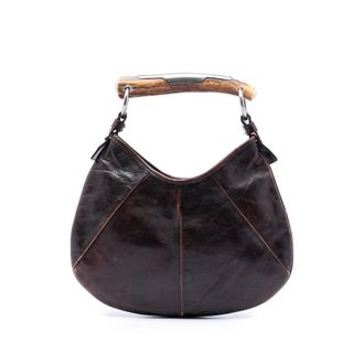 Saint Laurent Pre-owned Saint Laurent Small Calfskin Mombasa Hobo Ladies JU40I2IYFQWBY264