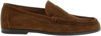 Common Projects Schoenen, Heren, Bruin, 40 EU, Leer, Suede Penny Loafer