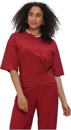 Moss Copenhagen Dames, Tops, Rood, Maat: S/M