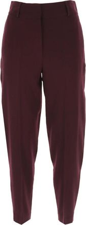 Alysi Broek - Dames - Broeken - Paars - S - Broeken