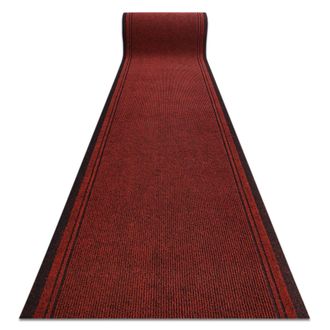 RugsX RugsX Anti-Slip Malaga Runner in Red | Size: 100 cm x 500 cm