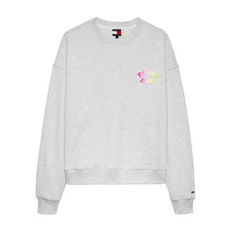 Tommy Hilfiger Sweatshirts, female, Gray, Size: XS Bubble Sweatshirt