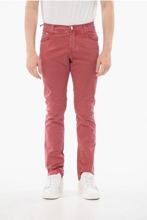 Corneliani ID 5-Pocketed Stretch Cotton Pants size 33