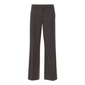 Birgitte Herskind Jack Low Waist Pants - Dames - Broeken - Bruin - Maat: L Wol