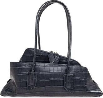 The Attico Borsa Tote La Passeggiata Piccola Effetto Coccodrillo-Donna