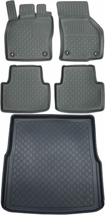 OEM Volkswagen Passat B8 Kombi Desde Diciembre De 2014. Juego De Alfombrillas Para Coche Y Maletero