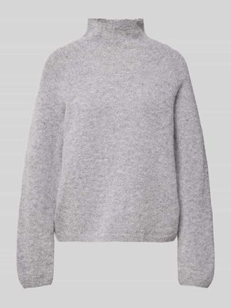 Drykorn Drykorn Strickpullover mit gerippten Abschl&uuml;ssen Modell SARWEN in Anthrazit Melange, Gr&ouml;&szlig;e XL