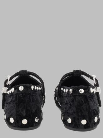 Ganni Mary Jenny Loafers - Black