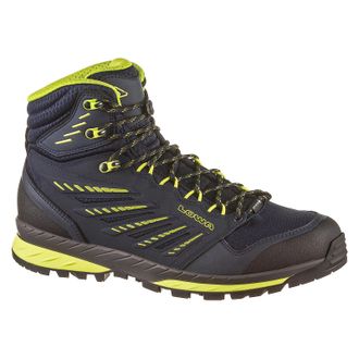 Lowa Trek Evo GTX Mid Textile Synthetic Mens Lace Up Boots - Navy Lime - Size:UK 10.5