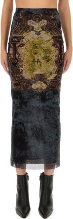 Jean Paul Gaultier Médaillon Skirt-Donna