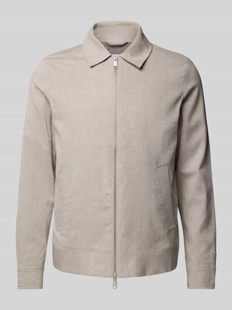 Les Deux Jacke mit Zweiwege-Rei&szlig;verschluss Modell Como in Sand, Gr&ouml;&szlig;e L