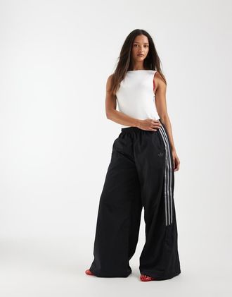 adidas Originals Teamgeist - Pantaloni sportivi neri-Nero